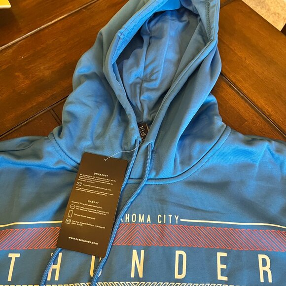 OKC Oklahoma City Thunder NBA Hoodie Adult Medium - Picture 5 of 9